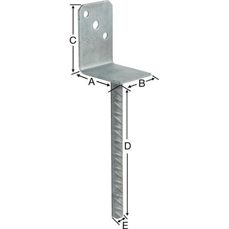 SST Post Holder PBE60G-B STRECKE (1/3)