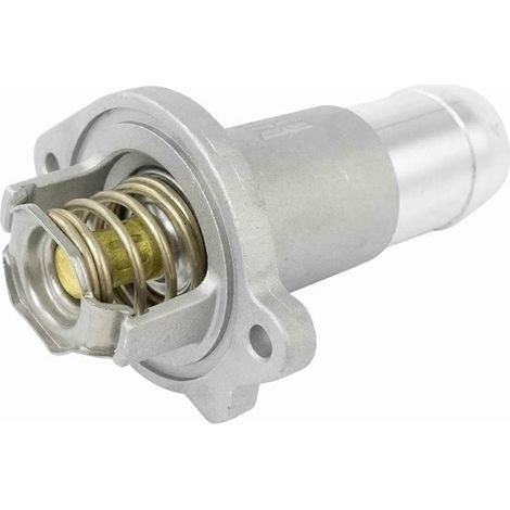 Boîtier de thermostat de liquide de refroidissement moteur automobile argenté (1/5)