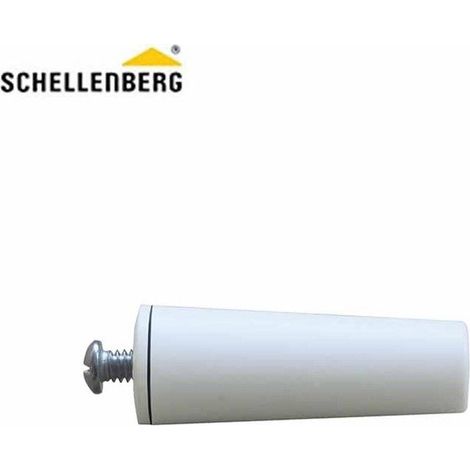 SCHELLENBERG Stopper für Jalousien, weiß, 60 mm lang