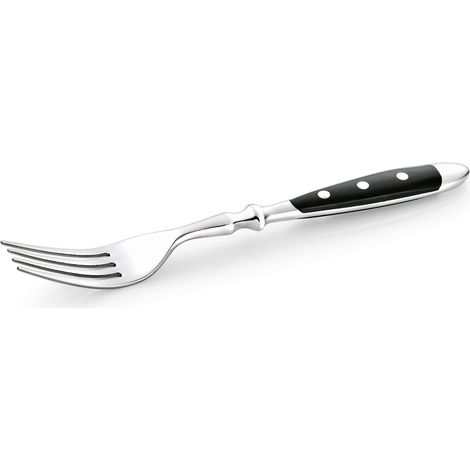 Lot de 12 Fourchettes Bistro en Acier Chrome L 200 mm - Was Germany