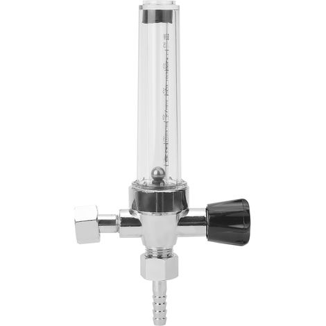 Débitmètre d'eau droit type tube en alliage de zinc WL-13, jauge de débit liquide 0-25m/h, indicateur de flux pour tuyauterie, compteur de débit industriel précis. (1/5)