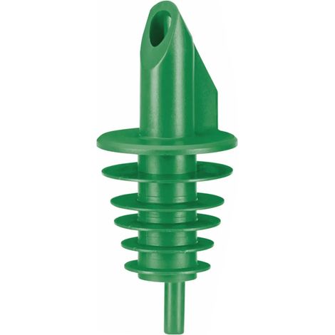 Versoir BILLY Vert pour Bouteilles 0,5 à 1,5 L avec 5 Lamelles - Dosages Précis et Faciles, Plastique Durable, Dimensions Compactes 35x35x75mm, Léger 6g
