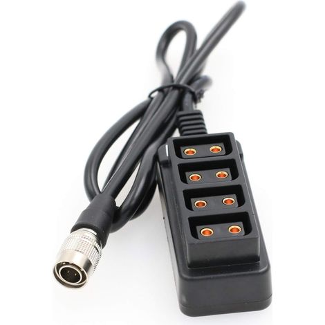 Répartiteur d'alimentation 4 broches vers 4 ports femelles pour Zoom F8 (1/3)