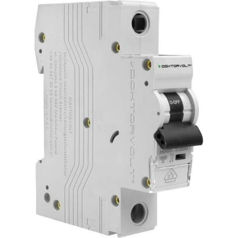 Disyuntor MCB 10kA 1P 10A VDE B10A Doktorvolt DV-3158