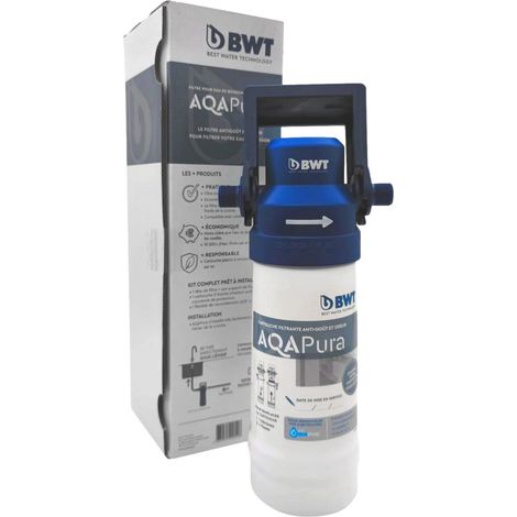 Bwt Aqa Pura Unterbeckenhahn Wasserfilter - 3/8" Kompatibel Mit Allen Hähnen - Aktive Kohlefiltration (1/6)