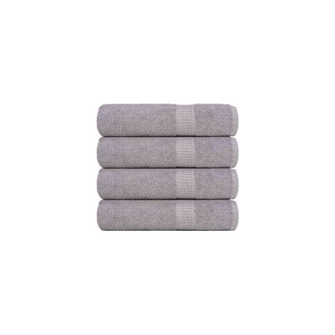 Servilletas FROGN, juego de 4, gris, 50x100 cm, 360 g/m² - Crezuo (1/4)