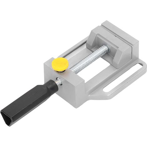 Mini-Bohrschraubstock mit Schnellverschluss aus Aluminiumlegierung, multifunktionaler Schraubstock mit Spannvorrichtung für Säulenbohrmaschinen, Mini-Tischschraubstock