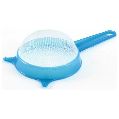 Cosmoplast CO-189-12 Colino a Rete Sfera in Plastica 14 cm con Manico Lavabile in Lavastoviglie colore Assortito