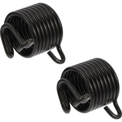 Ressort de Suspension Pneumatique 2pcs en Acier Ressort Robuste pour Burins Pneumatiques Adaptabilité pour Marteau Ressort pour Burin Pneumatique, Noir, Léger et Facile à Utiliser, Accessoires de Rem (1/5)