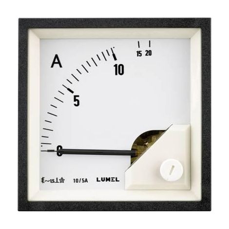 Lumel EA17 aparato de medida negro 72 x 72 mm