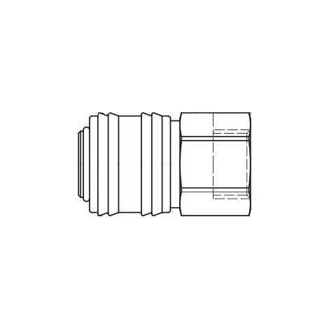 ENCHUFE HEMBRA 1/2 26KAIW21MPX - AIXIA