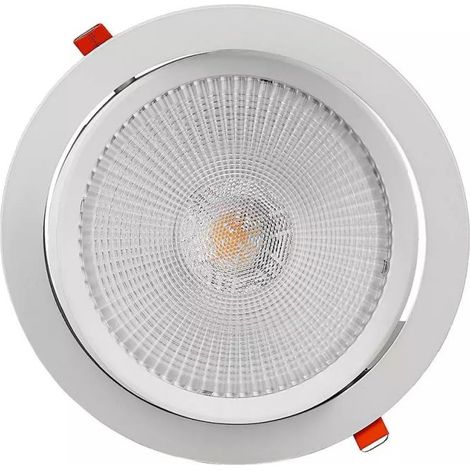 Spot encastré V-TAC 10W 900lm 4000K orientable blanc (1/5)