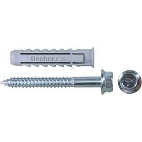 25PZ TASSELLO IN NYLON CON VITE MORDENTE "SX-BM" - SX14 BM  ø mm.14x40 vite mm.1