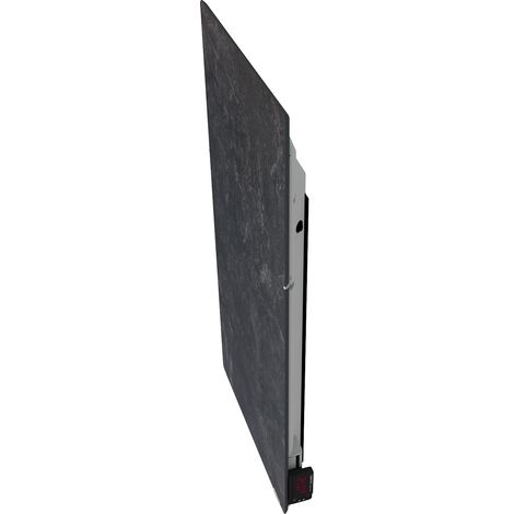 Radiateur à inertie Touch Silicium Natura Noir 1300W Vertical - Valderoma NN13VET (1/4)
