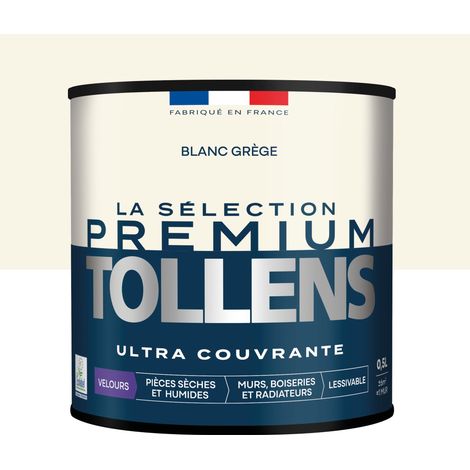 Peinture Velours Ultra Couvrante Blanc Grège 0,5 L (1/5)