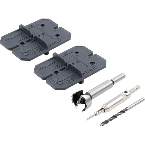 [NEUWERTIG] B-Ware Wolfcraft 4655000 5 Tlg. Bohrer Set Scharnierloch Set