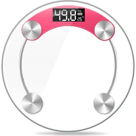 Balance électronique rechargeable USB, balance de précision pour la santé à domicile, pèse-personne, balance pour la perte de poids chez l'adulte, appareil précis C (1/5)
