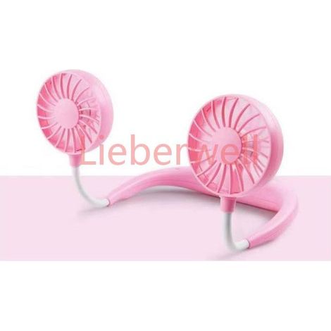 360° Adjustable, ATELIX Portable Neck Fan, Rechargeable Mini Fan, Quiet, for Outdoor Sports and Travel (1/4)