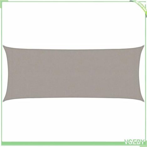 Voile d'ombrage - FAFEICY - 4001977 - 2x4,5 m - 160 g/m² - Gris clair (1/5)