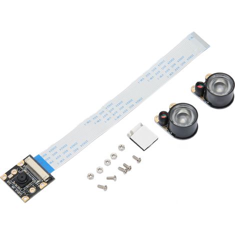 Module caméra 5MP OV5647 pour Raspberry Pi, infrarouge 850nm vision nocturne 1080P, module de remplacement (1/5)