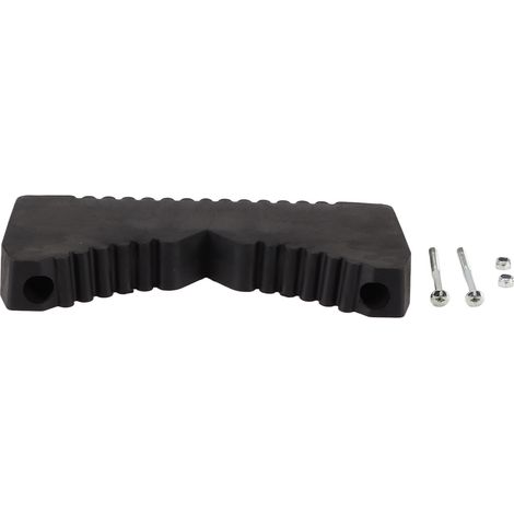 Stabilisateur d'échelle antidérapant, tapis d'escalade pour arbre en caoutchouc, fixation de poteau simple face (1/2)