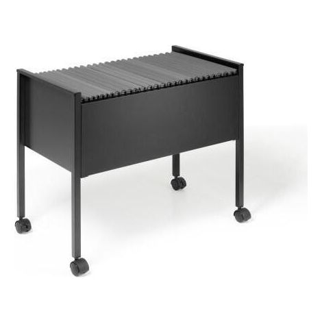 Durable Carrito Para Carpetas Colgantes Economy 80 A4 Negro (1/4)