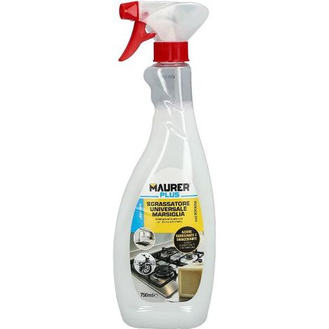 MAURER desengrasante universal aroma marsella 750 ml. , Desengrasante unirversal con aroma a jabon de Marsella.- Medida: 750 ml.- Detergente desengrasante con aroma a M (1/5)