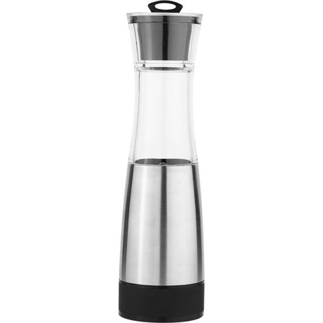 Moulin À Sel Et Poivre En Acier Inoxydable - Mécanisme Céramique Réglable - Pour Cuisine Et Table - Lot De 1 (1/5)