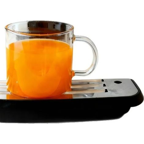 Verre en verre de bore, Résistant à haute température Avec anse, Bureau, Transparent (1/5)