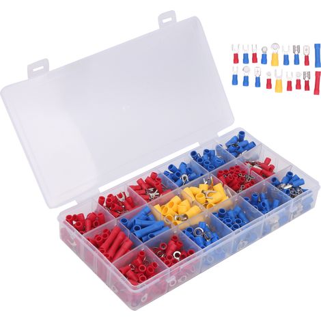 520-teiliges Drahtverbinder-Set, kaltgepresste Klemmen, Elektro- und Industriebedarf (1/5)