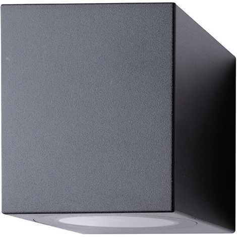 Aplique VEZ 1xGU10 IP44 Negro (1/2)