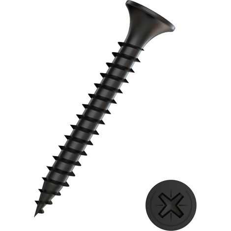 Connex Schnellbauschrauben 3,5 x 25 mm, PH 2, 500 Stück Schnellbauschrauben