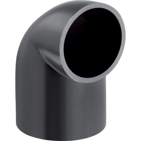 Geberit PE Bogen 90° reduziert, mit langem Schenkel und kleinem Radius, 363.062.16.1 (1/5)