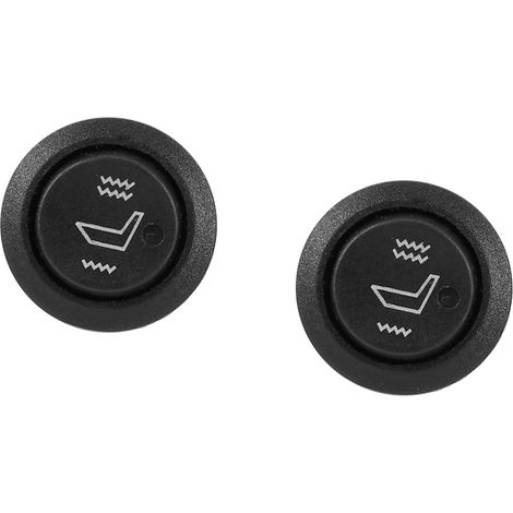 2x Interrupteur Chauffage Siège Auto Universel 3 Broches Rocker Rond Chauffant Marche Arrêt Réglage Haut Bas (1/5)