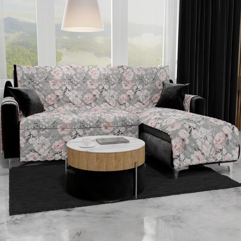 Housses de Canapé, Housse de Canapé Réversible, Housse de Fauteuil, Housse Canapé 4 Places, Protection Canapé, Oignon, 100% Made in Italy (1/5)
