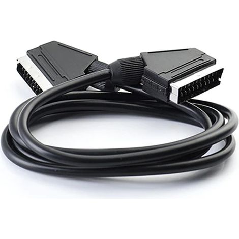 Cavo Scart - Scart 21 Poli M-M Maschio Maschio Presa Euroconnettore 1,5 metri (1/5)