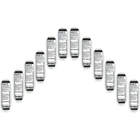 Batsecur 12 pz batterie litio 3,6V 2,7Ah BAT28 compatibile BATLI28 BATLI38 Logisty Daitem Hager