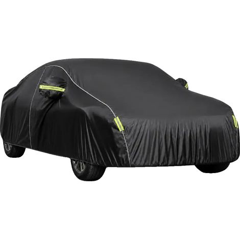 Housse de voiture, protection tous temps, ajustement universel, noir-a, XXL (1/2)
