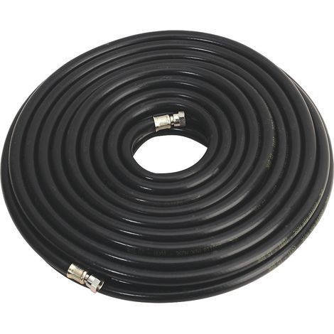 Sealey AH20RX/38 Heavy-Duty Air Hose with 1/4""BSP Unions 20m x 10mm (1/3)