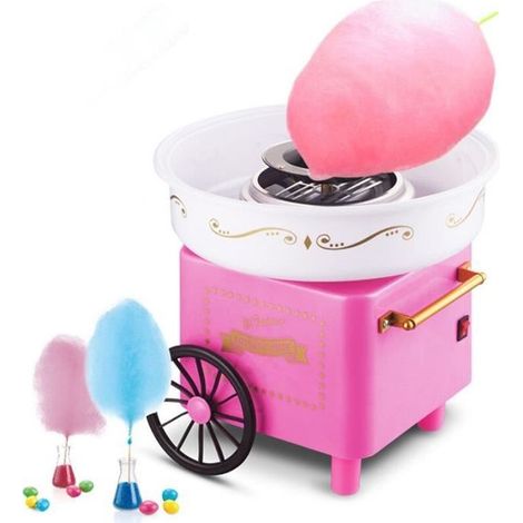 Appareil à barbe à papa - Marque - Modèle - 500W - Rose - Compact (1/4)