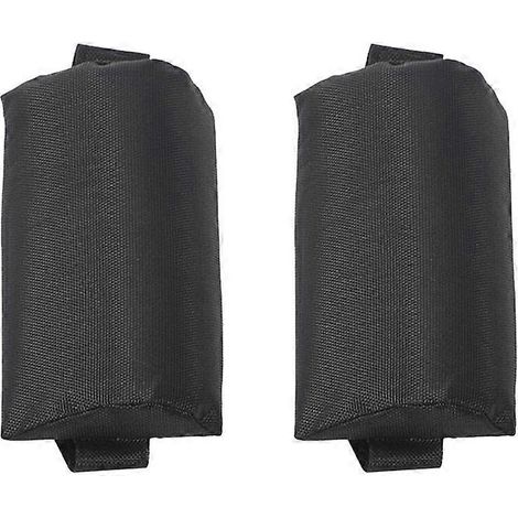 coussins de nuque rembourrés amovibles noirs pour fauteuil inclinable (1/5)