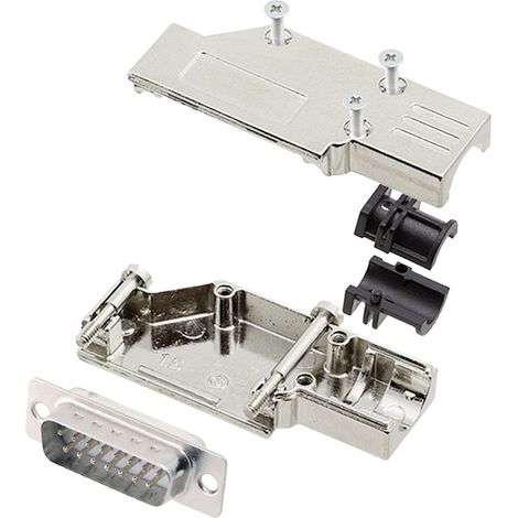 encitech DCMR15-FK-DBP-W-K 6355-8065-02 D-SUB Stiftleisten-Set 90 ° Polzahl: 15 Lötkelch 1 St.