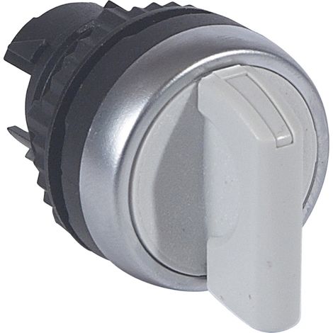 Osmoz compo bouton tournant non lum manette 2 posit fixes (0 à 12h) gris