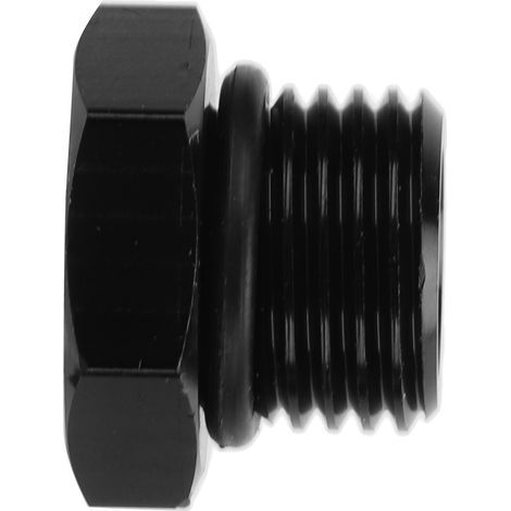 Anschlussstück mit Verriegelungsstecker-Adapter AN6 Außensechskantstahl Universal 4000PSI Schwarz für Fahrzeuge