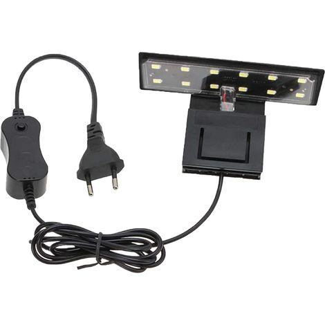 Illuminazione per acquari X3 Acquario LED Lampada per acquari LED Acquario LED Illuminazione 220V 6W Piante acquatiche e pesci Illuminazione per acquari nano [Classe energetica F] (1/5)