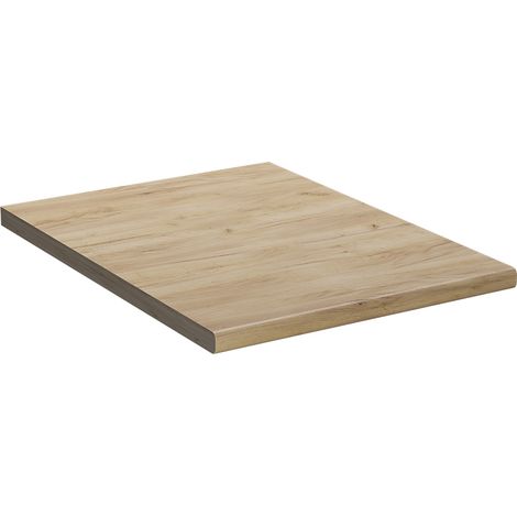 Küchenarbeitsplatte R-Line, Goldkraft Eiche, 45 cm, Vicco