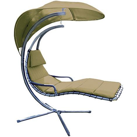 Amaca dondolo Swing in acciaio tessuto in poliestere portata massima 120 kg da giardino esterno