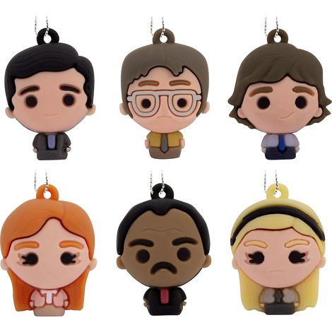 Lot de 6 décorations de Noël Miniatures en Plastique (1/5)