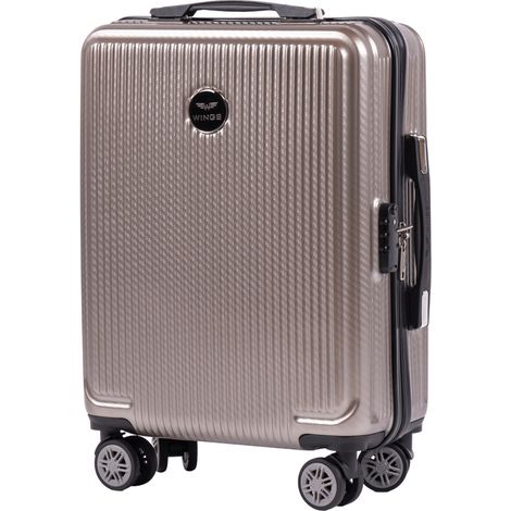 Maleta de cabina Wings PC African Eagle 2.0 de 20 pulgadas, color bronce