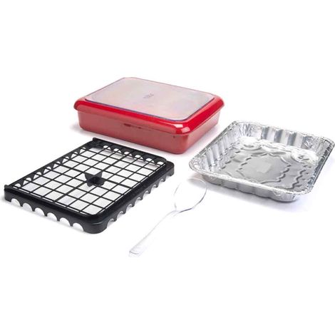 1 Plateau repas isolant,ABS alimentaire,avec support interne,pour cuisine et barbecue（Troisième trimestre : septembre） (1/5)
